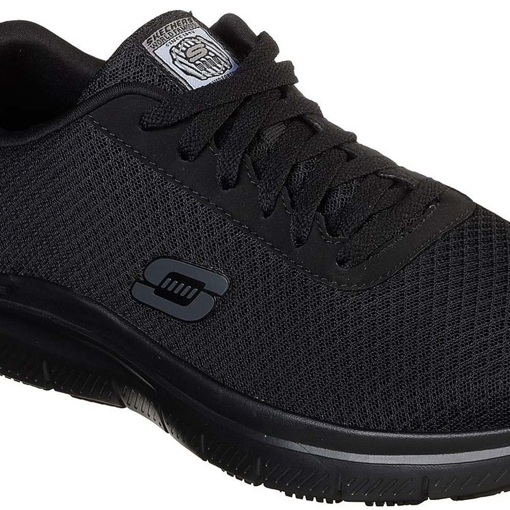 distorsión Increíble nadar Skechers Flex Advantage Bendon Slip Resistant Work Trainer - 77125EC